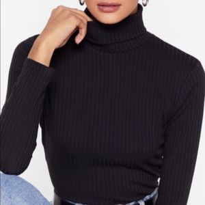 Ribbed Turtleneck Sweater NastyGal US 2